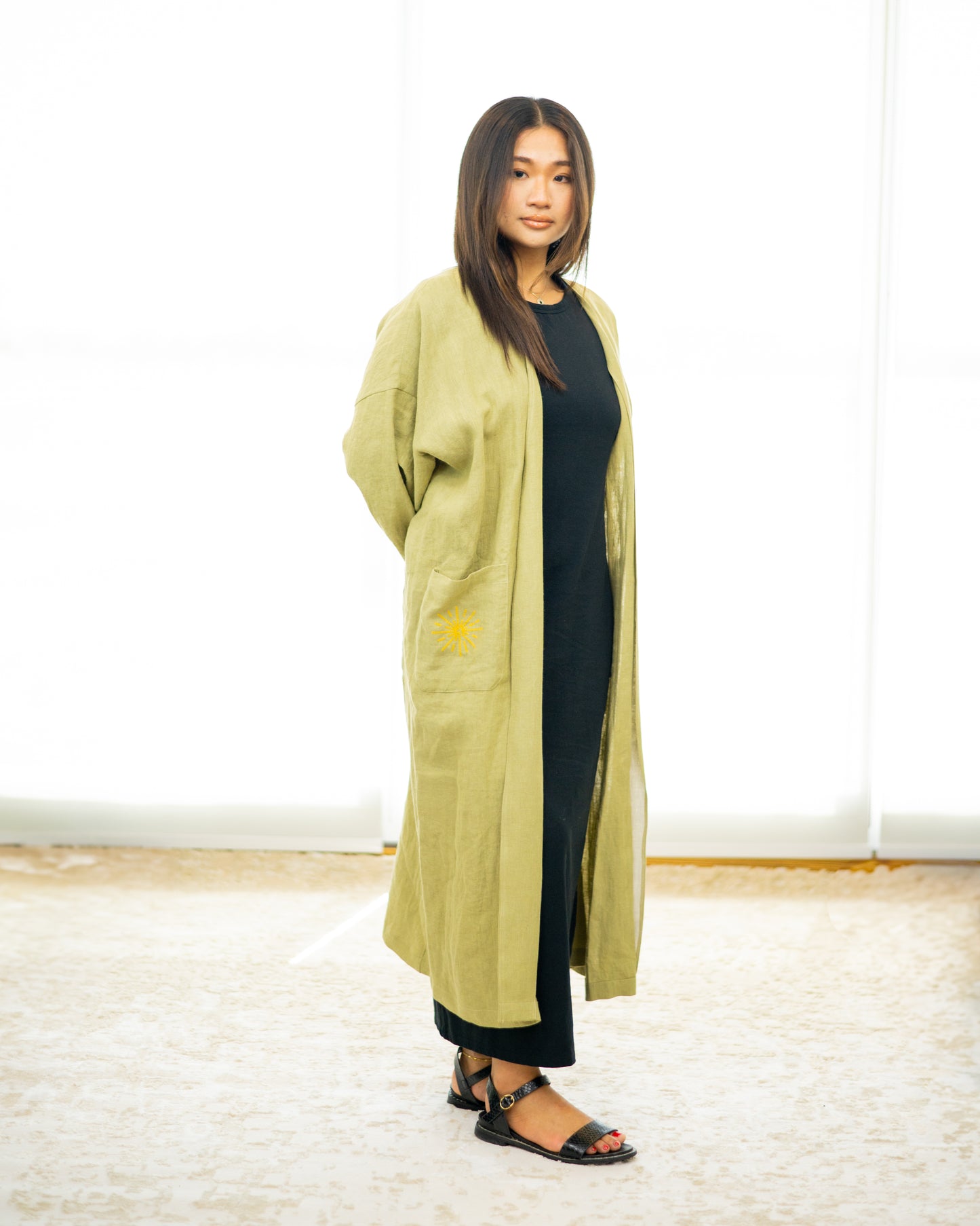 Kimono Green/Turmeric