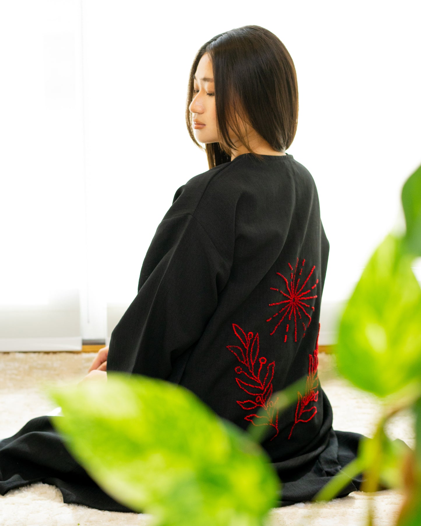 Kimono Black/Red