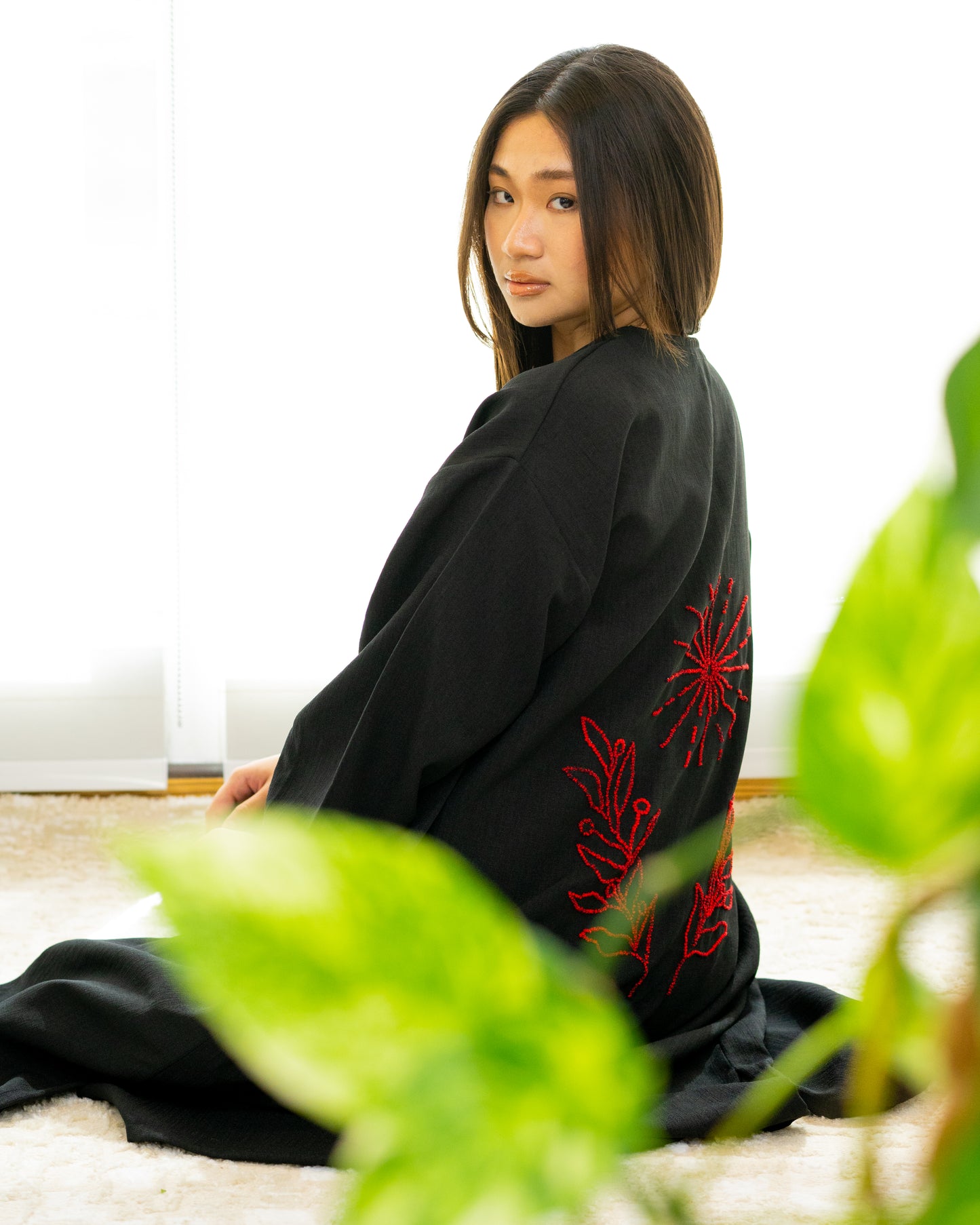 Kimono Black/Red