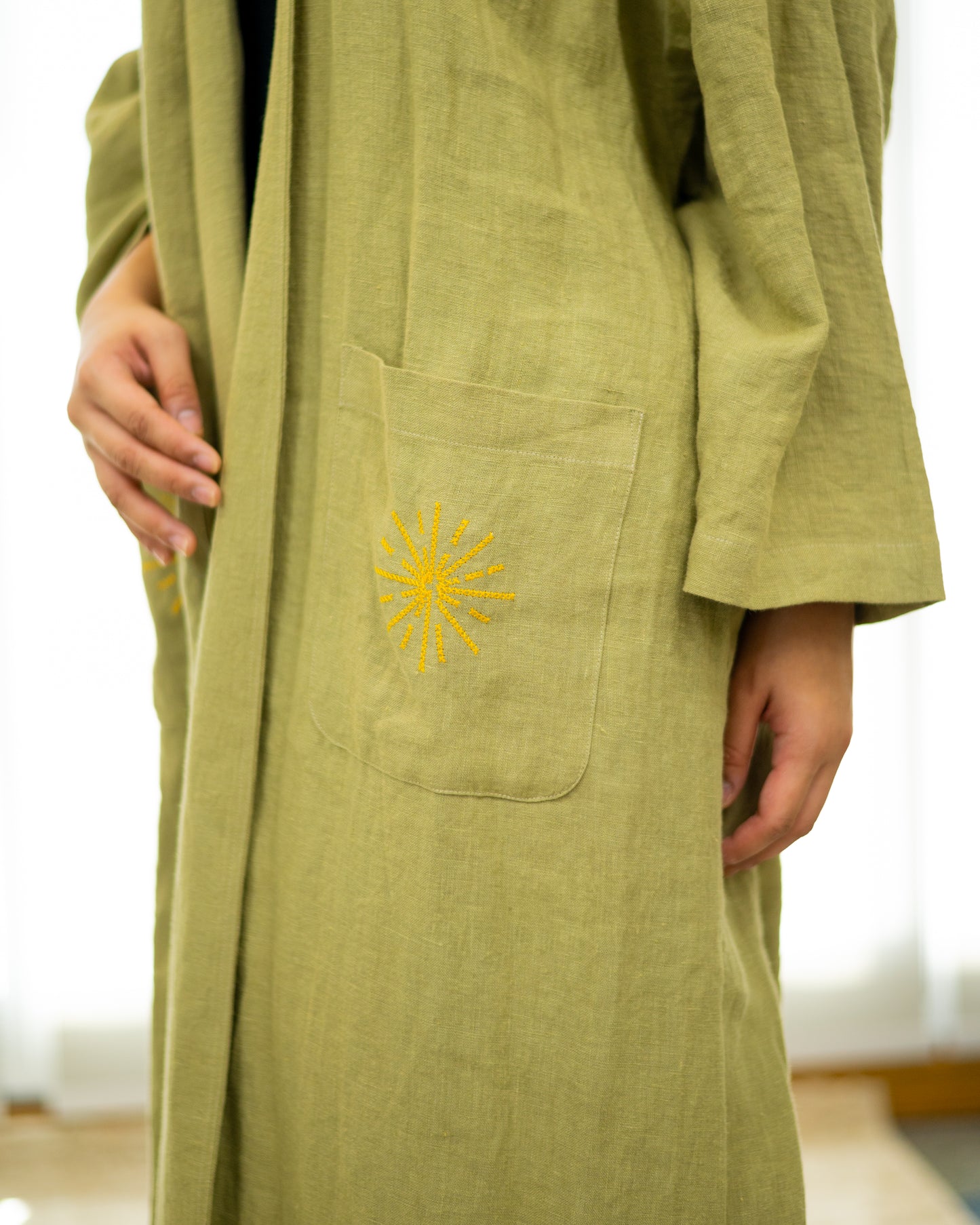 Kimono Green/Turmeric