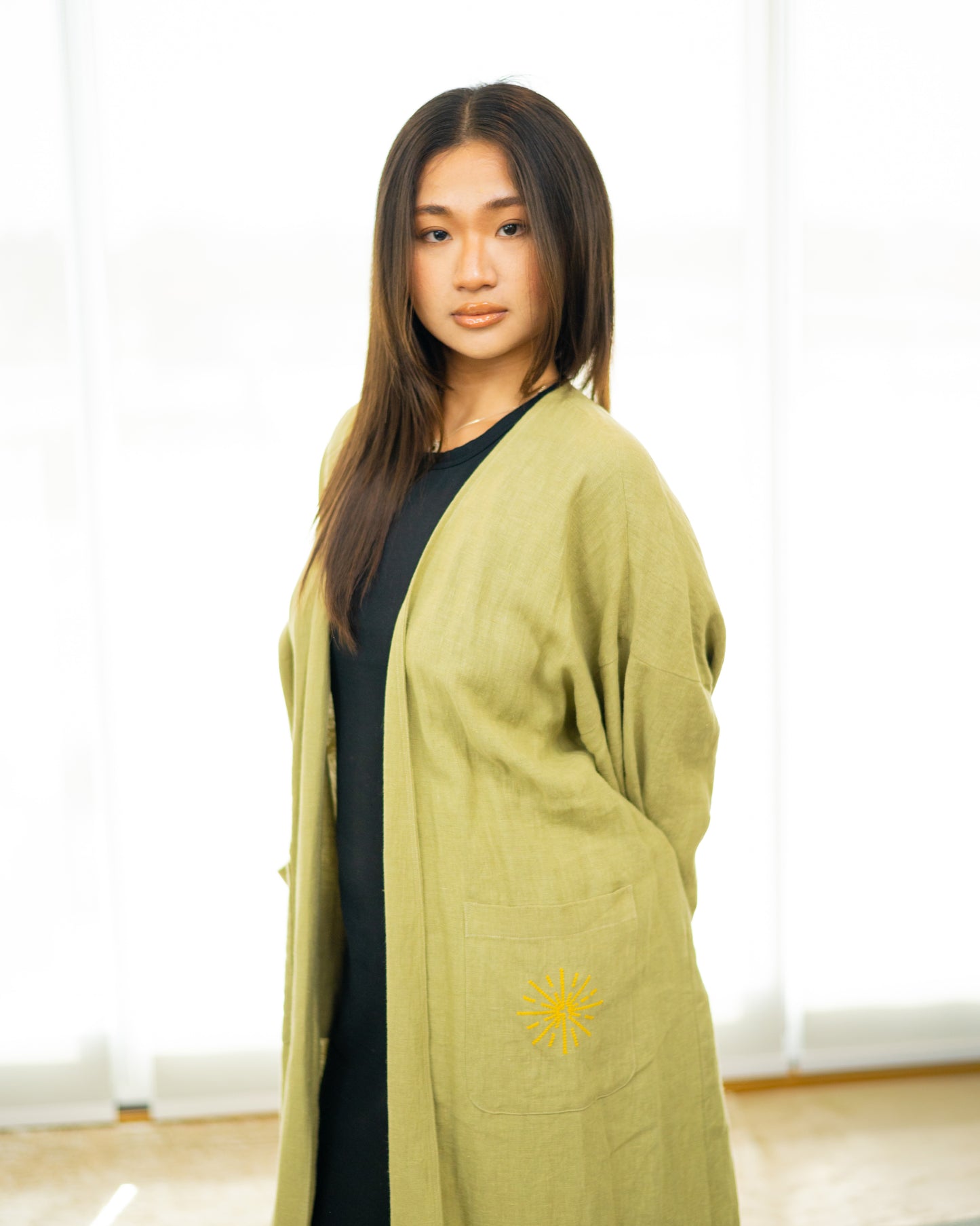 Kimono Green/Turmeric
